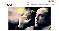 Desktop Screenshot of mybadcustomer.com